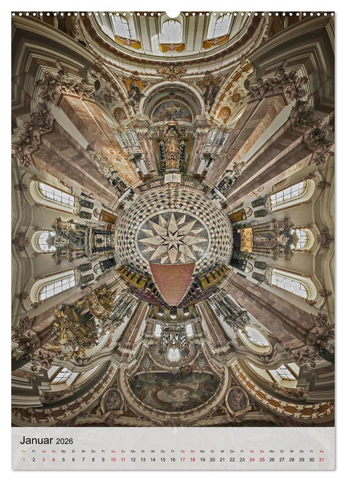 Die Mitte des Geistes (CALVENDO Premium Wandkalender 2026)