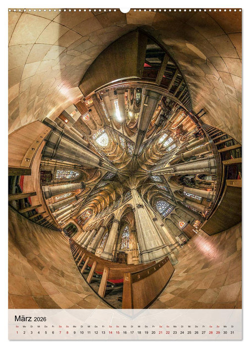 Die Mitte des Geistes (CALVENDO Premium Wandkalender 2026)