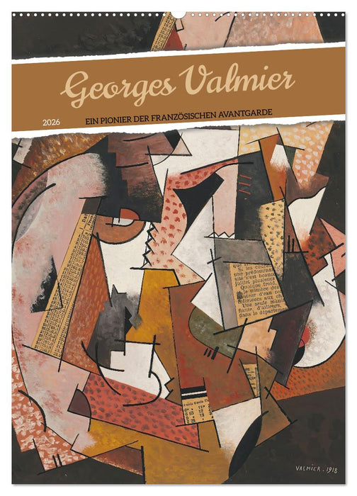 Georges Valmier (CALVENDO Wandkalender 2026)
