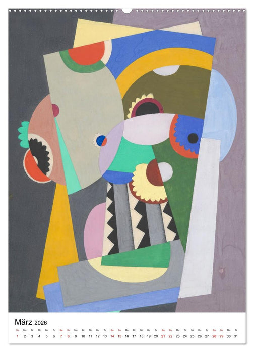 Georges Valmier (CALVENDO Wandkalender 2026)