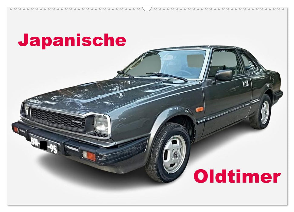 Japanische Oldtimer (CALVENDO Wandkalender 2026)
