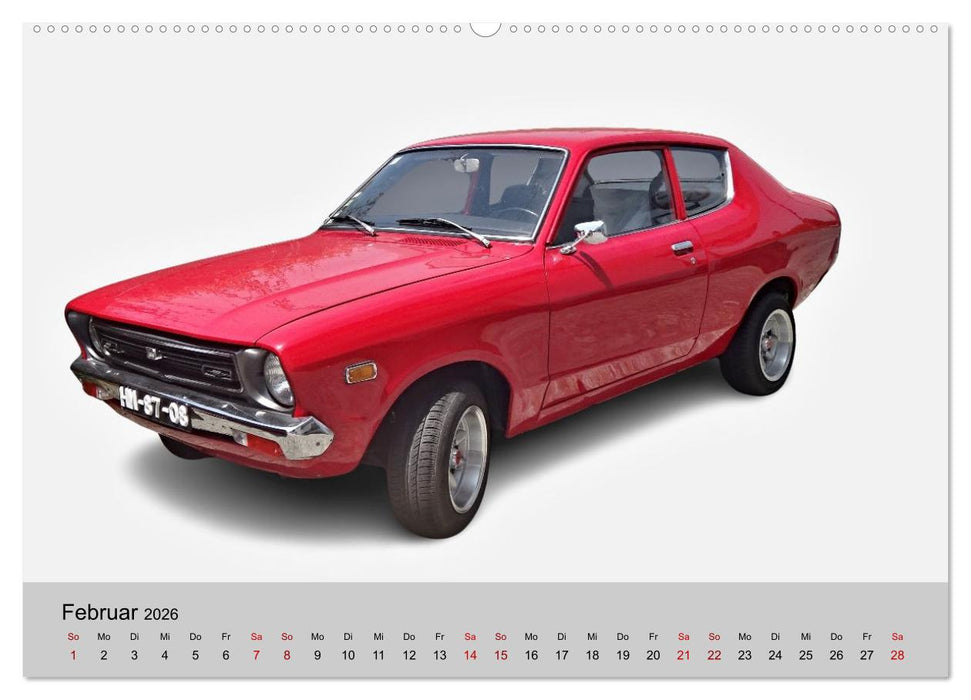 Japanische Oldtimer (CALVENDO Wandkalender 2026)