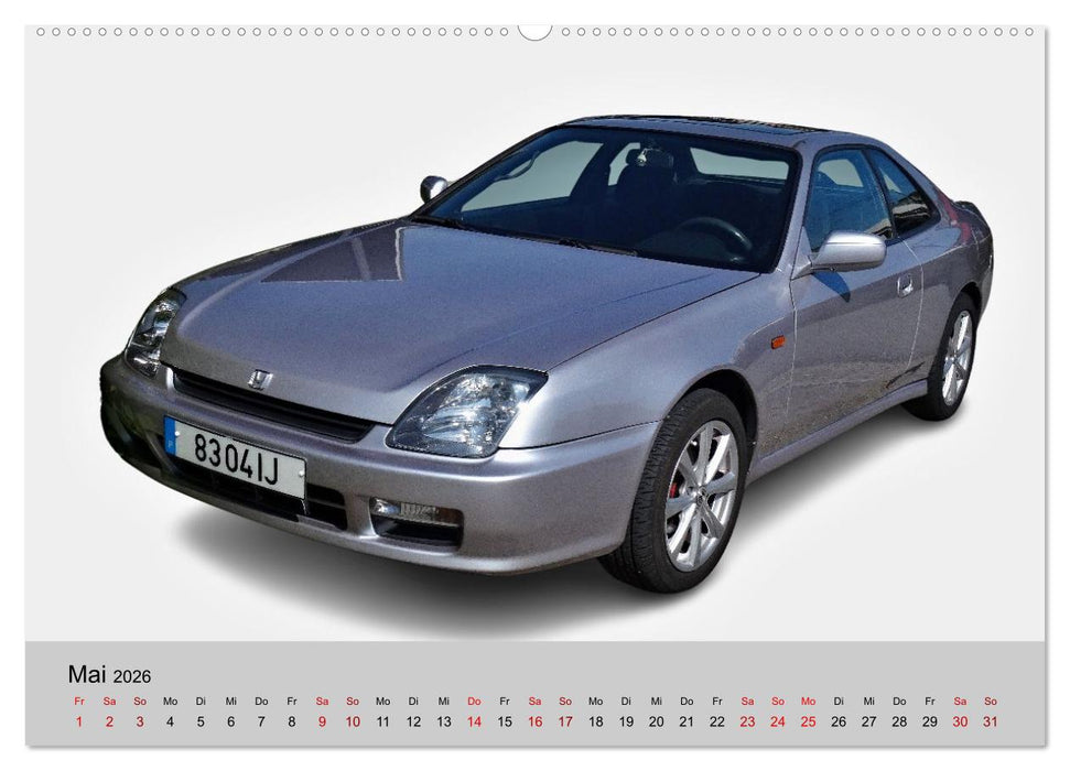 Japanische Oldtimer (CALVENDO Wandkalender 2026)