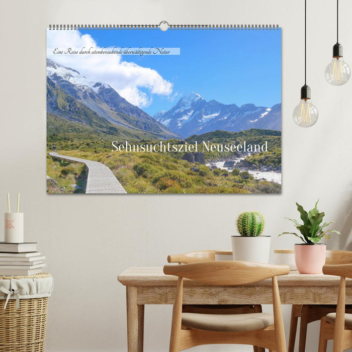 Sehnsuchtsziel Neuseeland (CALVENDO Wandkalender 2026)