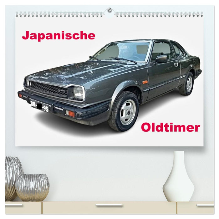 Japanische Oldtimer (CALVENDO Premium Wandkalender 2026)