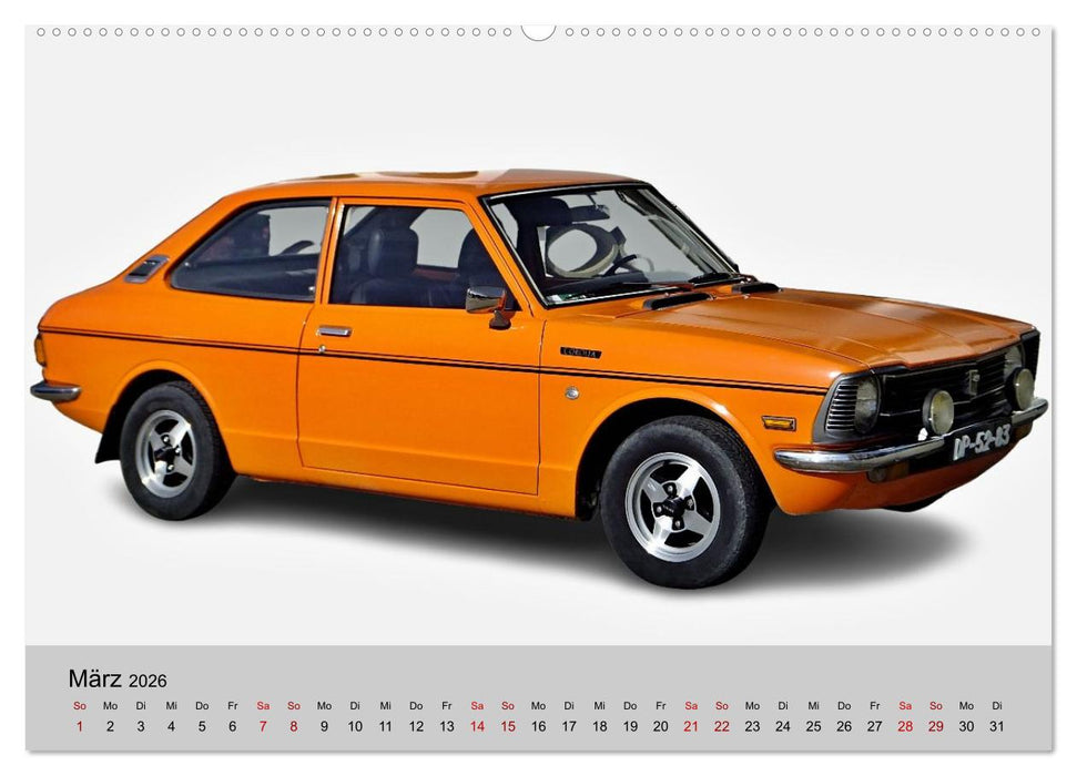 Japanische Oldtimer (CALVENDO Premium Wandkalender 2026)