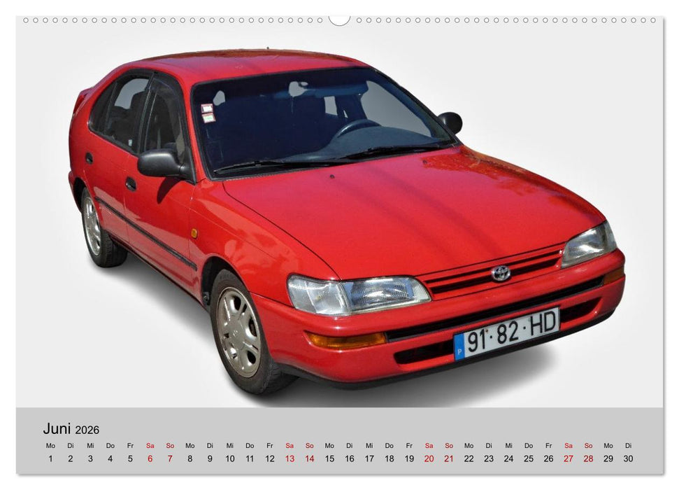 Japanische Oldtimer (CALVENDO Premium Wandkalender 2026)