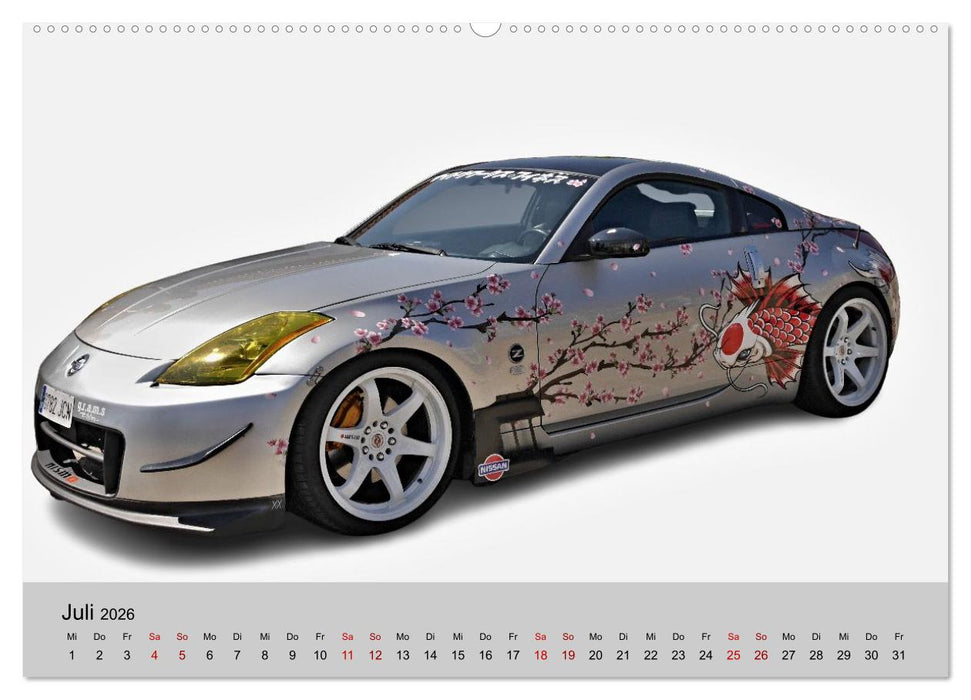 Japanische Oldtimer (CALVENDO Premium Wandkalender 2026)