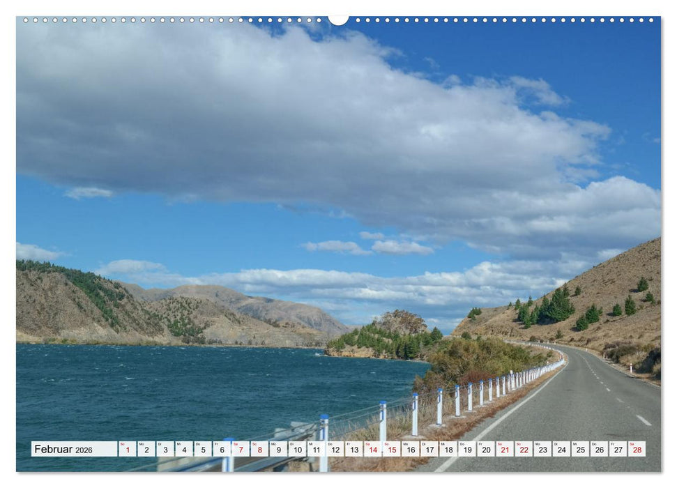 Sehnsuchtsziel Neuseeland (CALVENDO Premium Wandkalender 2026)