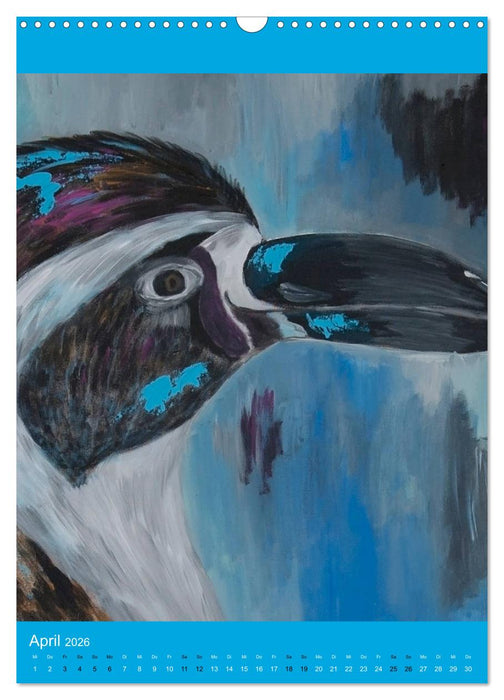 Für ein tierisch buntes 2026 (CALVENDO Wandkalender 2026)