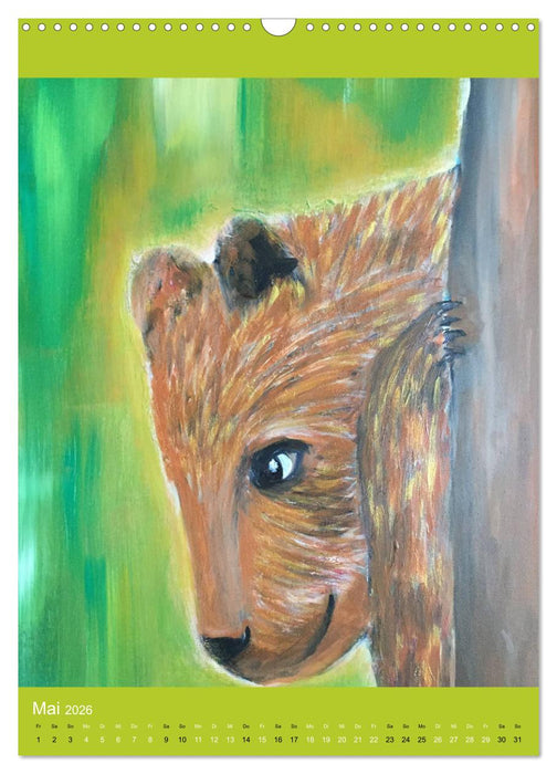 Für ein tierisch buntes 2026 (CALVENDO Wandkalender 2026)