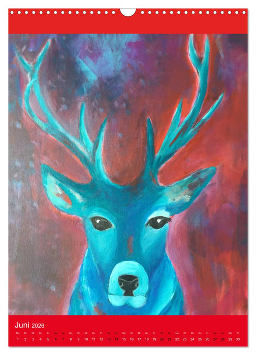 Für ein tierisch buntes 2026 (CALVENDO Wandkalender 2026)