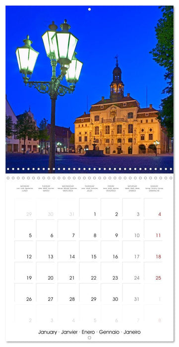 Hanseatic League - Places in northern Germany (CALVENDO Monthly Calendar 2026)