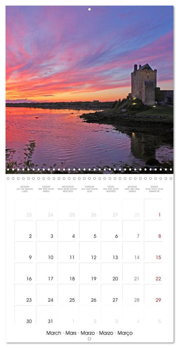 Places to visit in Ireland (CALVENDO Monthly Calendar 2026)