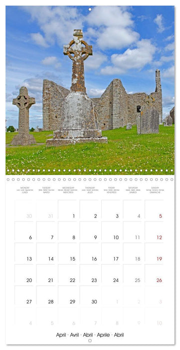 Places to visit in Ireland (CALVENDO Monthly Calendar 2026)