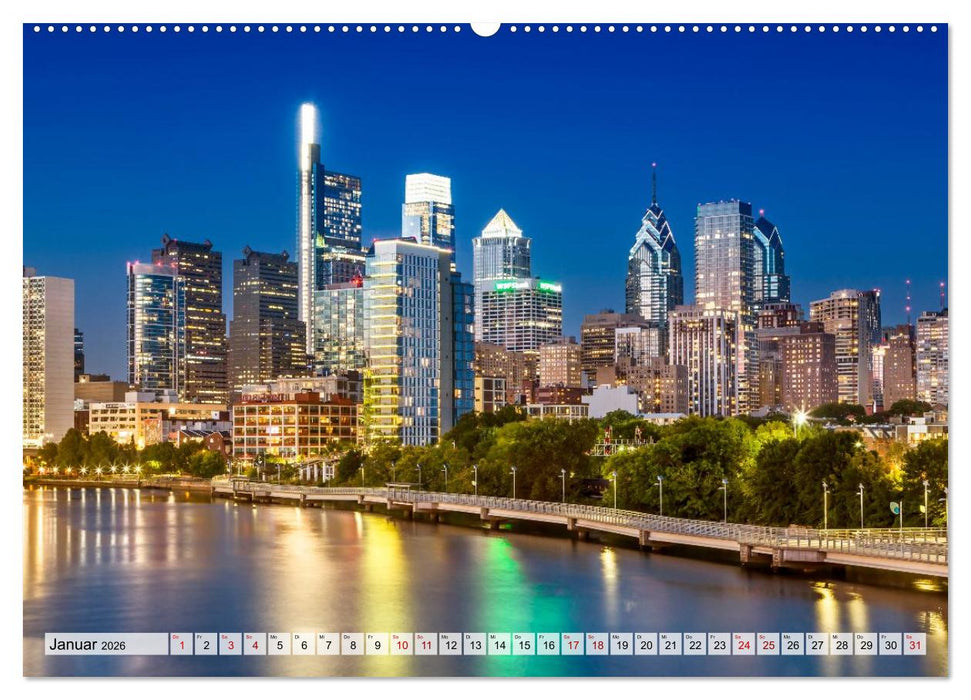 Städte der USA - Metropolen und Momente (CALVENDO Wandkalender 2026)