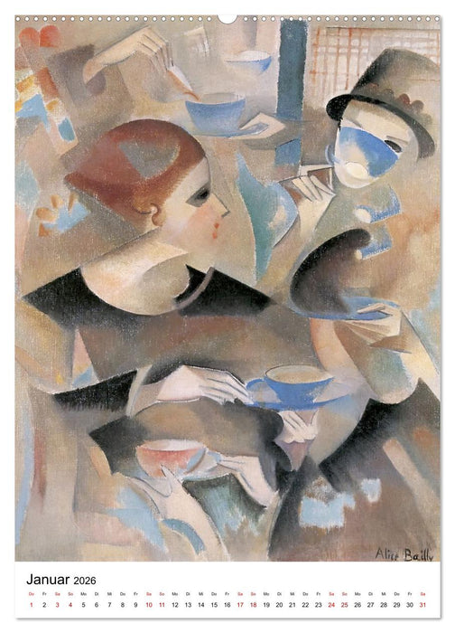 Alice Bailly (CALVENDO Wandkalender 2026)