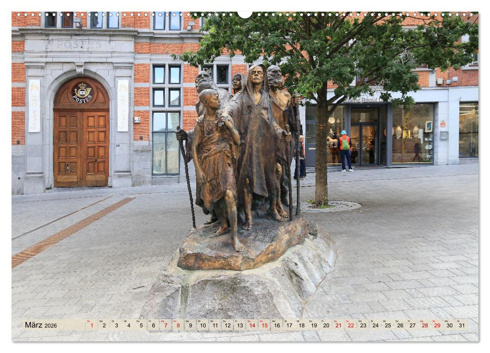 Tournai - Malerisches Belgien (CALVENDO Wandkalender 2026)