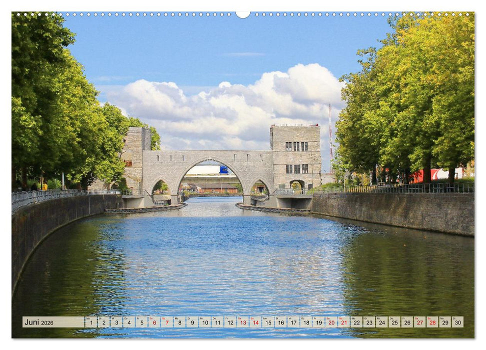 Tournai - Malerisches Belgien (CALVENDO Wandkalender 2026)