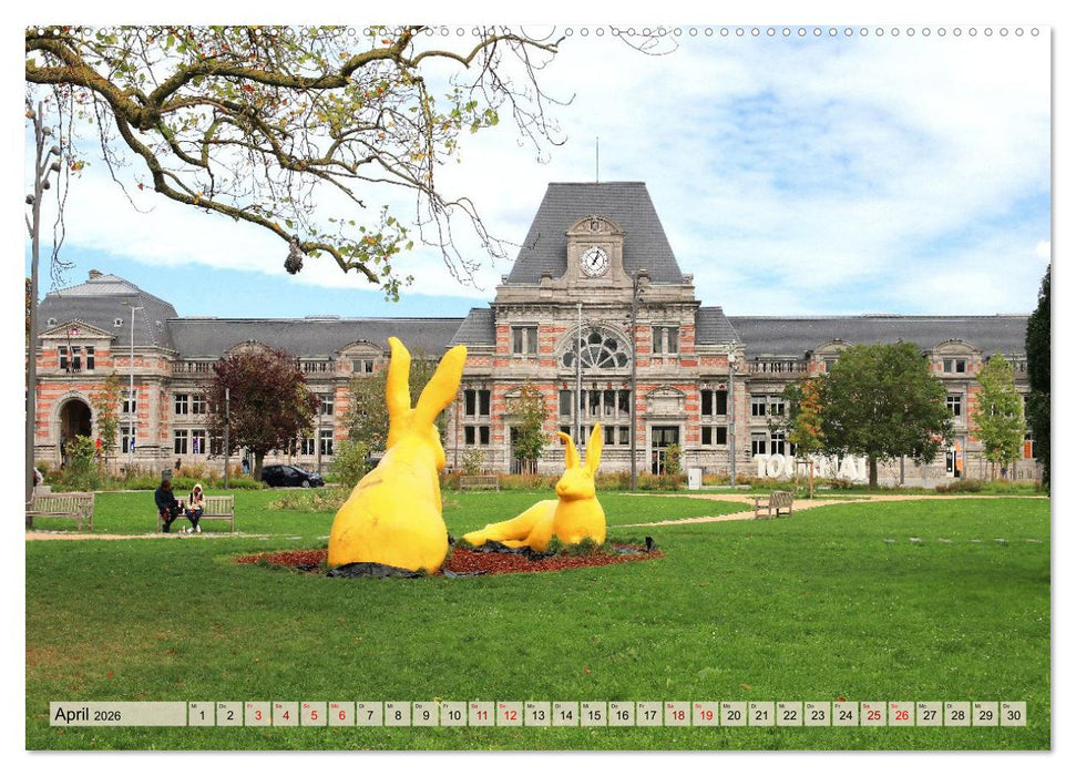 Tournai - Malerisches Belgien (CALVENDO Premium Wandkalender 2026)