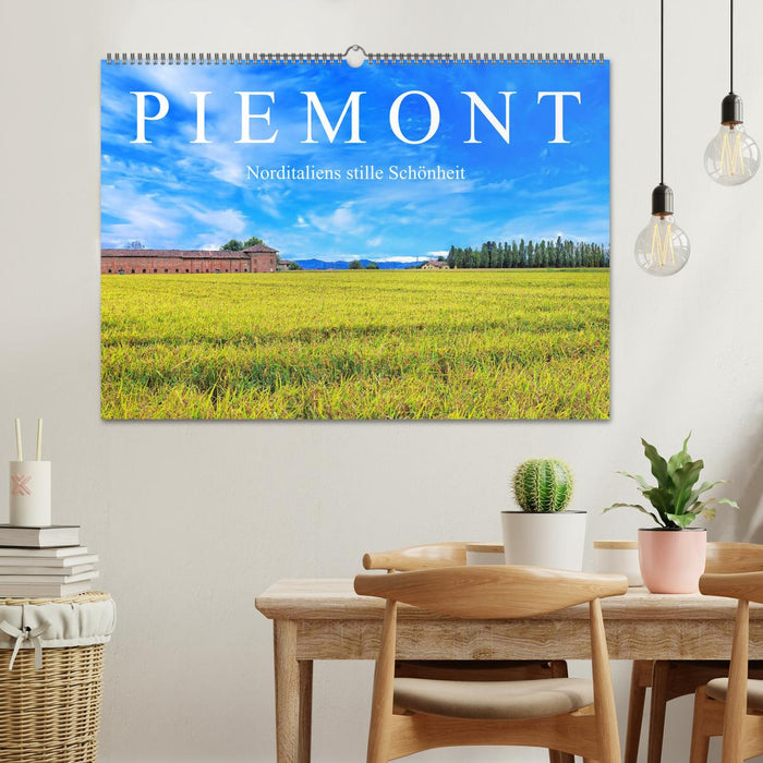 Piemont - Norditaliens stille Schönheit (CALVENDO Wandkalender 2026)