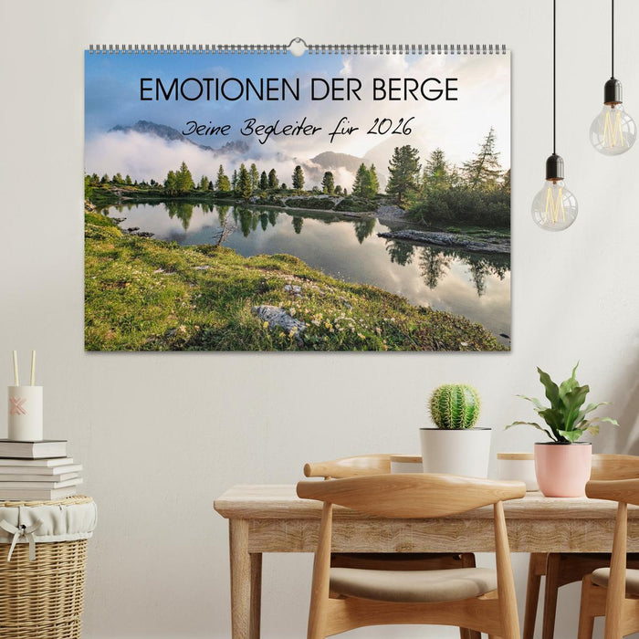 Emotionen der Berge (CALVENDO Wandkalender 2026)