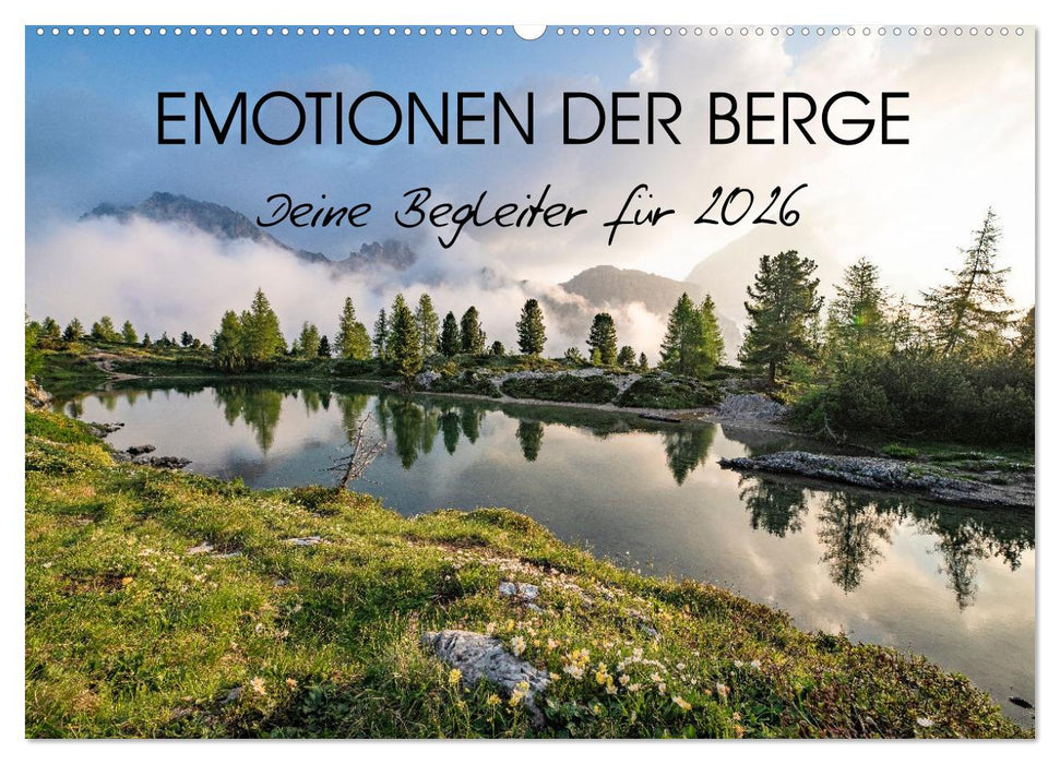 Emotionen der Berge (CALVENDO Wandkalender 2026)