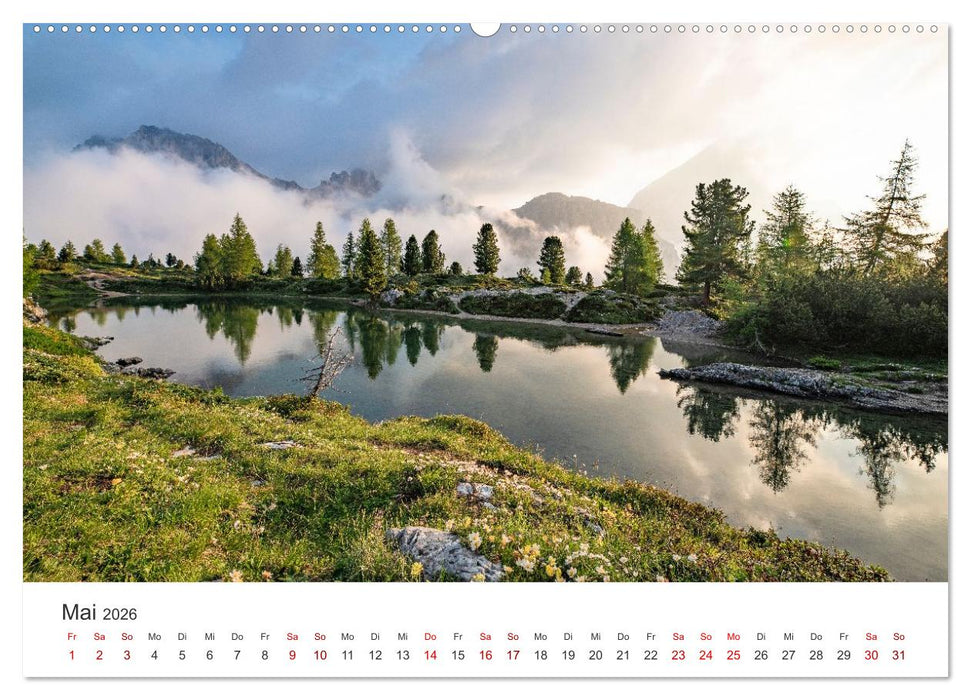 Emotionen der Berge (CALVENDO Wandkalender 2026)