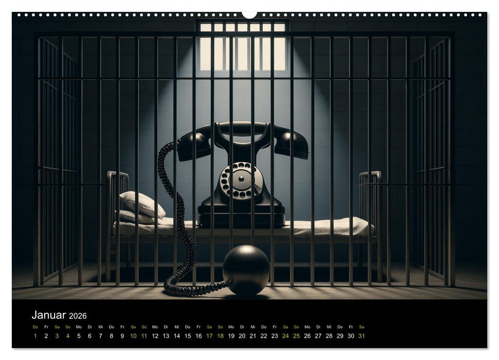 Verkehrte Welt - Bilderrätsel (CALVENDO Premium Wandkalender 2026)