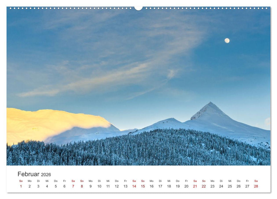 Emotionen der Berge (CALVENDO Premium Wandkalender 2026)