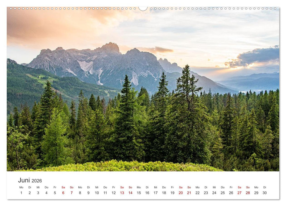 Emotionen der Berge (CALVENDO Premium Wandkalender 2026)