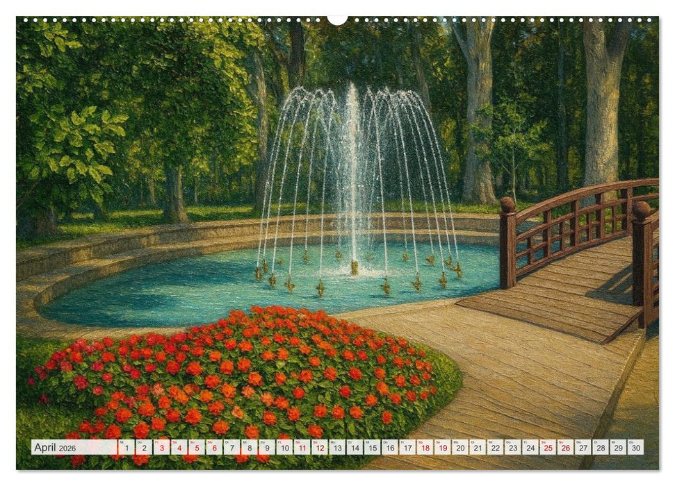 Sehenswertes in Istanbul - Die Sprache der Farben (CALVENDO Wandkalender 2026)