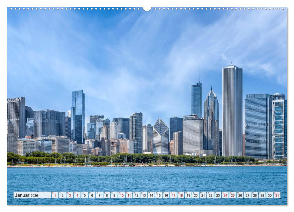 Faszination USA - Eine Reise durch Stadt und Natur (CALVENDO Premium Wandkalender 2026)