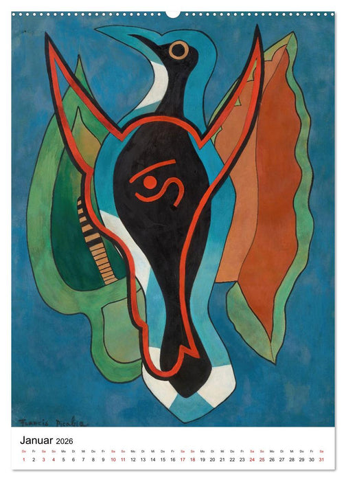 Francis Picabia (CALVENDO Premium Wandkalender 2026)