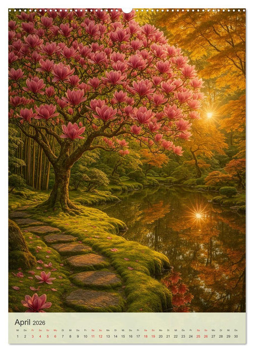 Verborgene Orte im Wandel der Jahreszeiten (CALVENDO Wandkalender 2026)