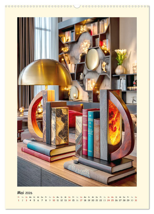 Exquisite Wohnaccessoires. Inspiration für ein stilvolles Zuhause (CALVENDO Wandkalender 2026)