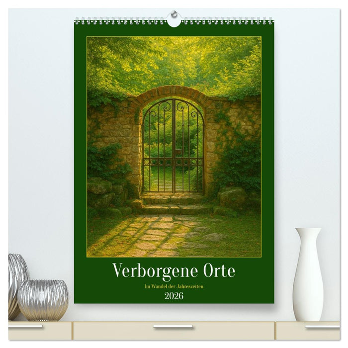 Verborgene Orte im Wandel der Jahreszeiten (CALVENDO Premium Wandkalender 2026)