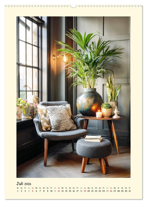 Exquisite Wohnaccessoires. Inspiration für ein stilvolles Zuhause (CALVENDO Premium Wandkalender 2026)