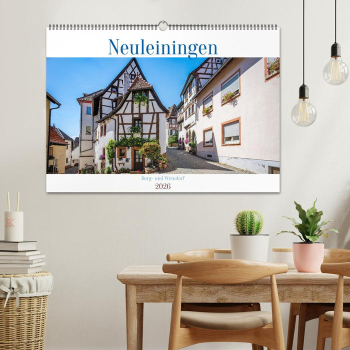 Neuleiningen - Burg- und Weindorf (CALVENDO Wandkalender 2026)