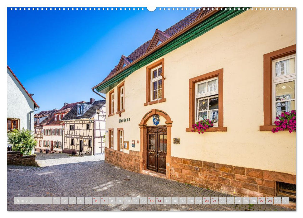 Neuleiningen - Burg- und Weindorf (CALVENDO Wandkalender 2026)