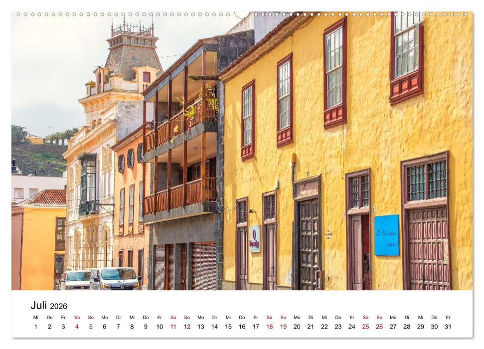 Teneriffas schönste Städte - La Laguna und La Orotava (CALVENDO Premium Wandkalender 2026)