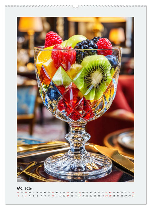 Glänzende Formen. Die Magie des Kristalls (CALVENDO Premium Wandkalender 2026)