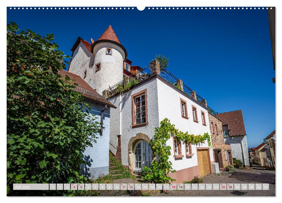 Neuleiningen - Burg- und Weindorf (CALVENDO Premium Wandkalender 2026)
