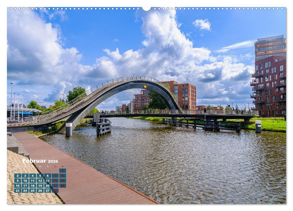 Der Nordholland-Kanal (CALVENDO Premium Wandkalender 2026)