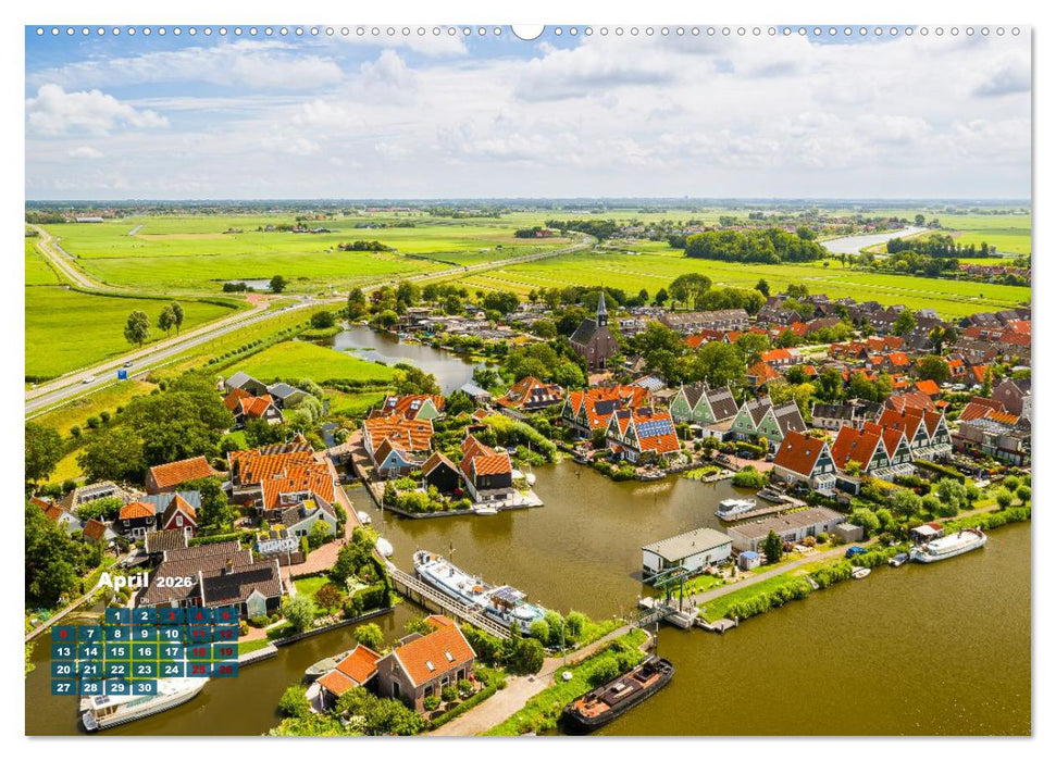 Der Nordholland-Kanal (CALVENDO Premium Wandkalender 2026)