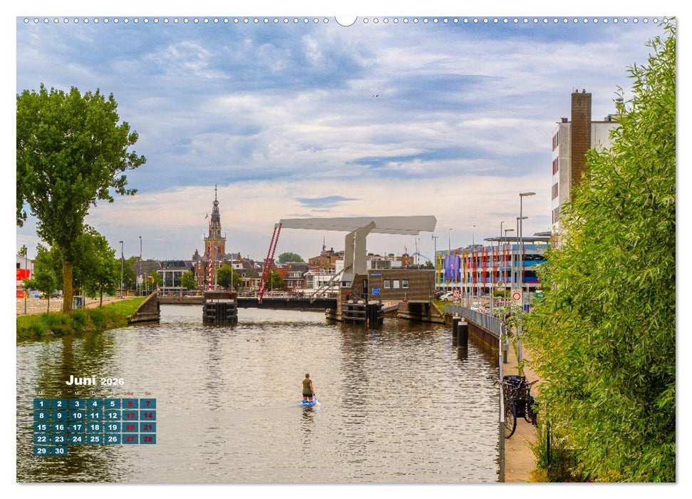 Der Nordholland-Kanal (CALVENDO Premium Wandkalender 2026)