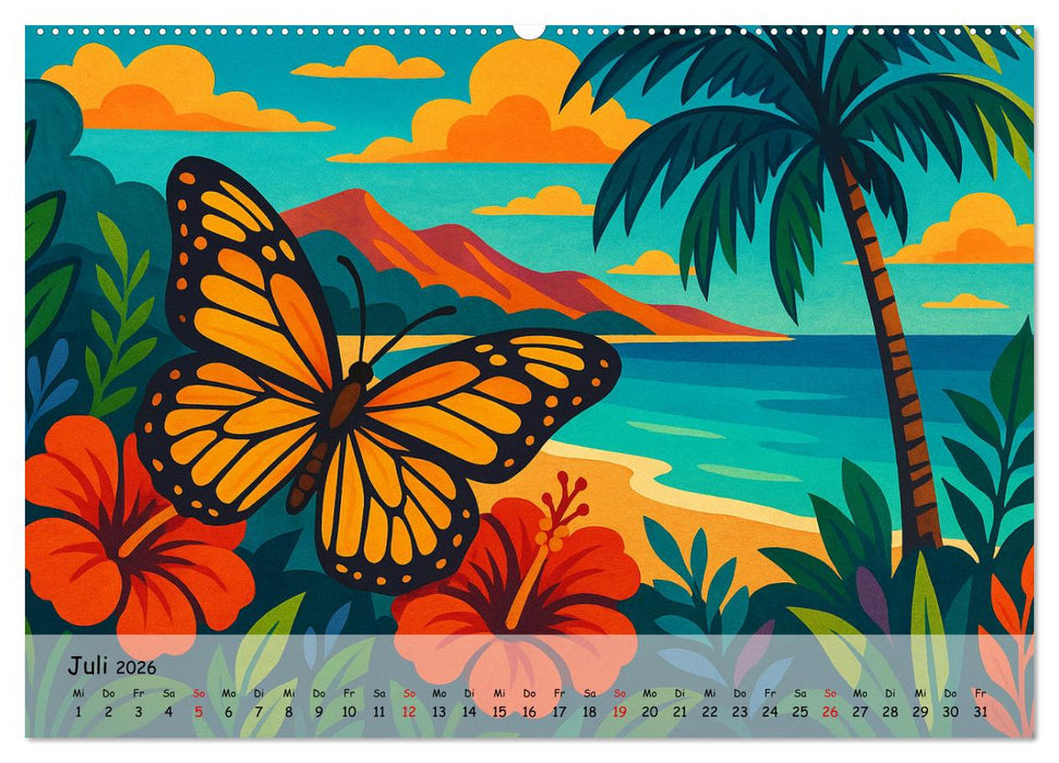 AFRIKA VIBES – Zwölf Bilder voll Stolz, Leben und Licht (CALVENDO Premium Wandkalender 2026)