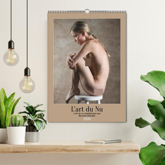 L'art du nu (CALVENDO Calendrier mensuel 2026)