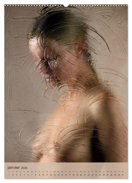 L'art du nu (CALVENDO Calendrier mensuel 2026)