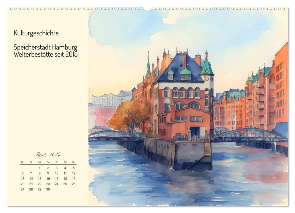 Welterbestätten Deutschlands (CALVENDO Premium Wandkalender 2026)